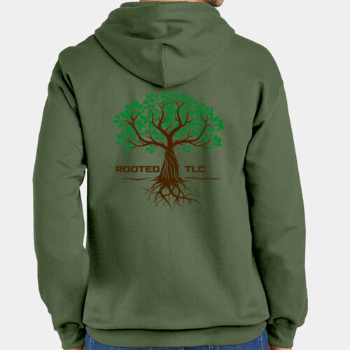 Rooted Unisex Softstyle® Midweight Hooded Sweatshirt Thumbnail