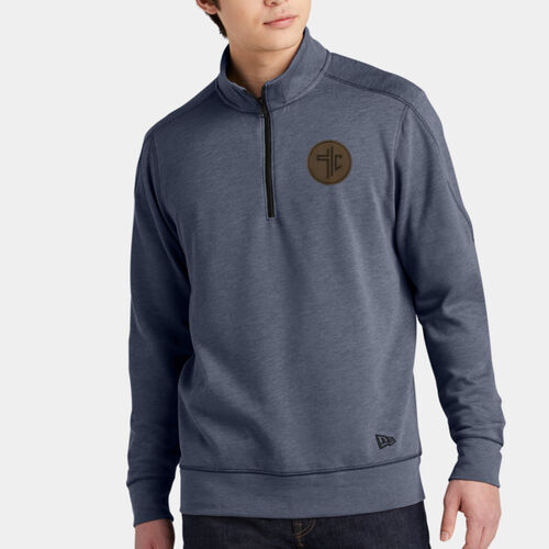 Tri Blend Fleece 1/4 Zip Pullover with TLC Patch Thumbnail